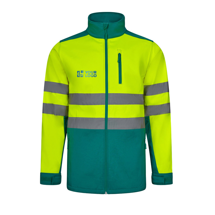 Veste softshell de travail doublure polaire polyester 280 g/m²