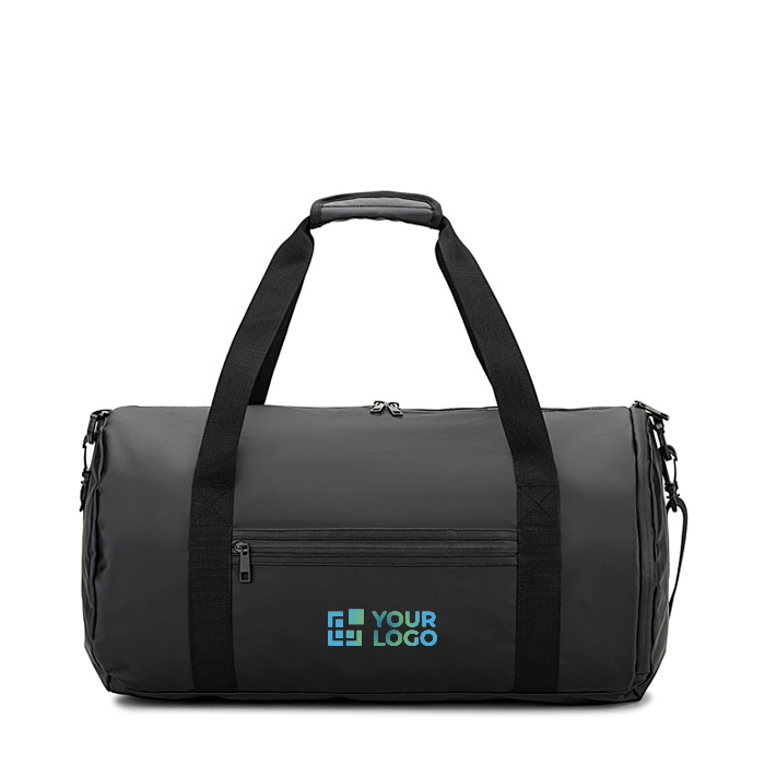 Sac de sport en polyester recyclé 600D avec compartiment à chaussures