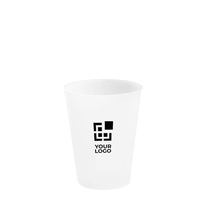 Gobelet en plastique à paroi simple fabriqué en Europe 330ml