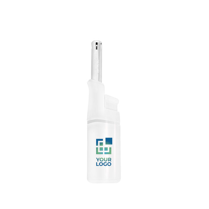 Briquet électronique idéal pour la cuisine avec poignée large avec zone d'impression
