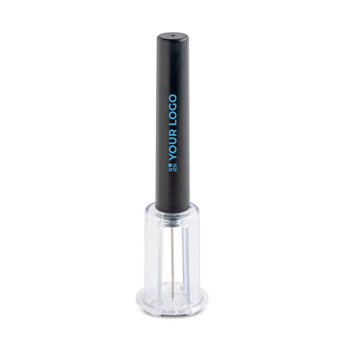 Tire-bouchon sous vide avec aiguille pour retirer les bouchons avec zone d'impression