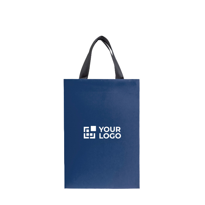 Sac en papier premium et mate avec anses en tissu résistantes 7 kg