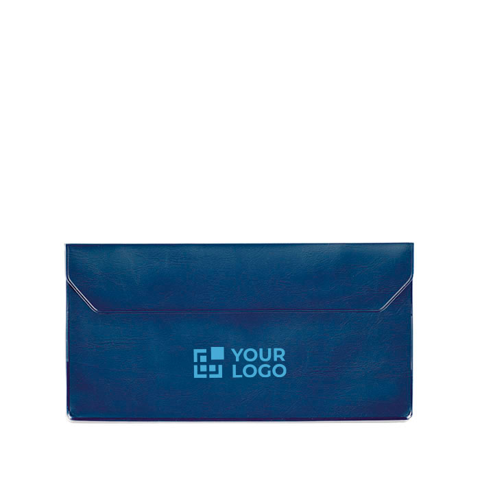Porte-documents idéal pour transporter les documents de voyage avec zone d'impression