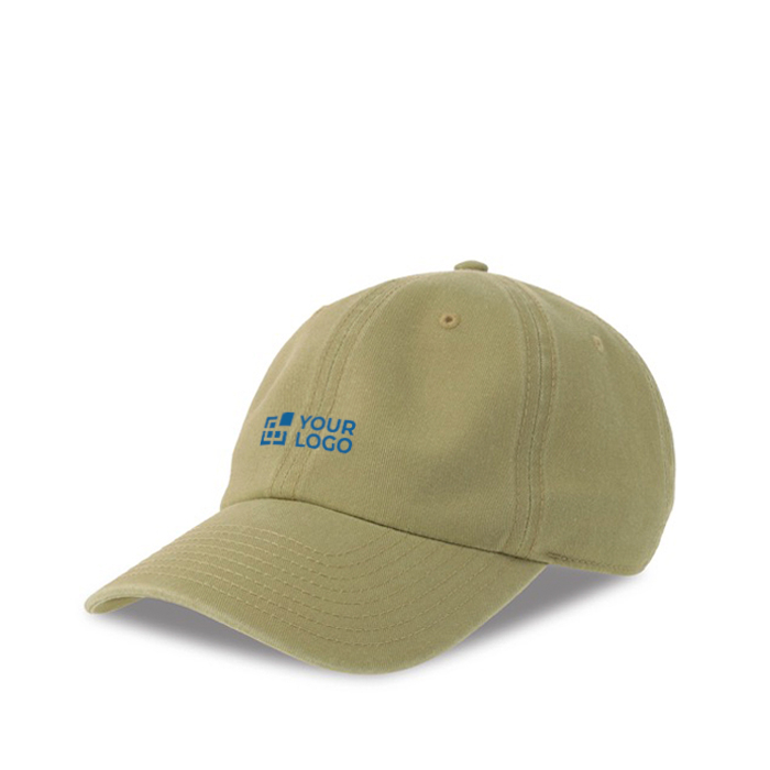 Casquette vintage non structurée en coton recyclé, 260 g/m²