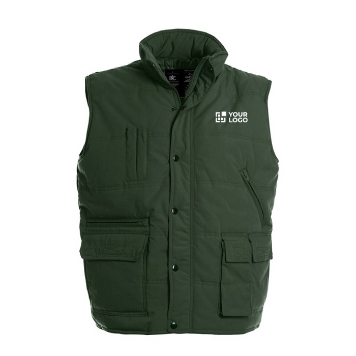 Gilet d’explorateur polyester thermique imperméable 285 g/m² B&C
