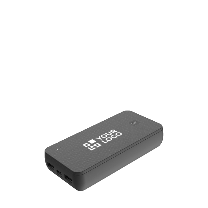 Batterie externe 20 000 mAh avec 3 charges et ports USB-A et USB-C