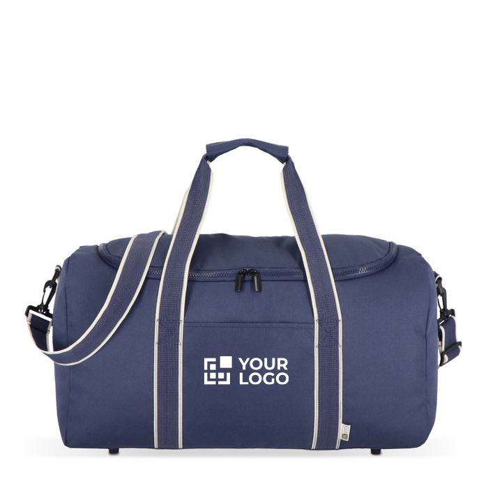 Sac en RPET pour voyage ou sport avec grande ouverture supérieure