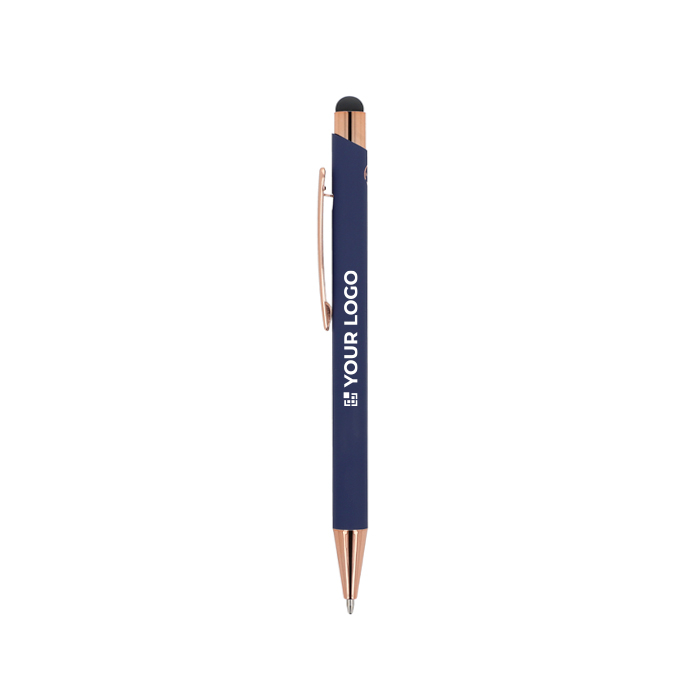 Stylo en aluminium recyclé avec gravure laser et clip métallique