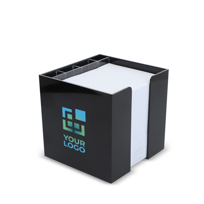 Bloc de notes 800 feuilles lisses FSC dans boîte avec compartiments