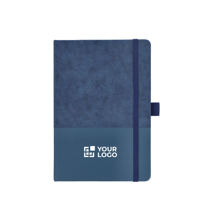 Carnet en cuir synthétique au design original A5 à pages lignées