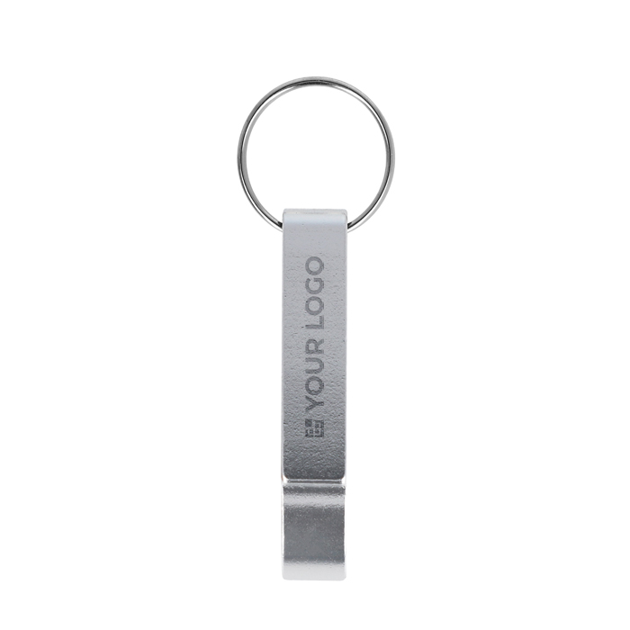 Porte-clés décapsuleur et ouvre-boîtes en aluminium léger