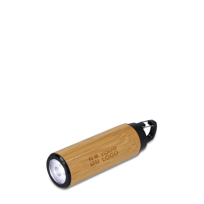 Lampe de poche LED avec clip de fixation sur le dessus