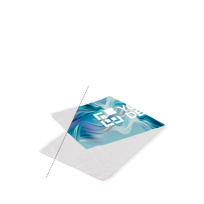 Serviette de sport en RPET spéciale pour sublimation 30x80 cm
