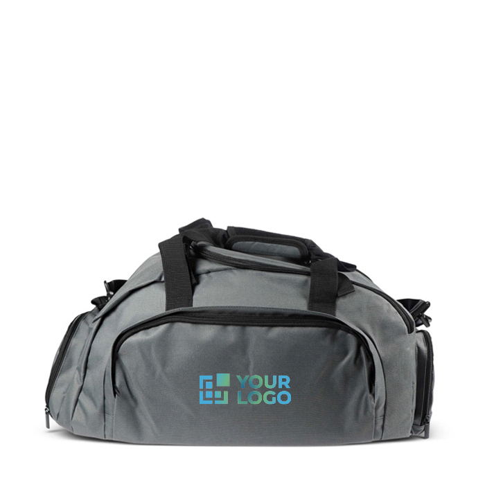 Sac de voyage en RPET avec plusieurs compartiments avec zone d'impression
