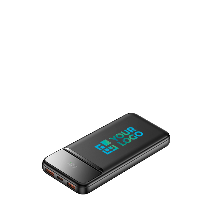 Batterie externe compacte à charge rapide avec écran LED 10 000 mAh