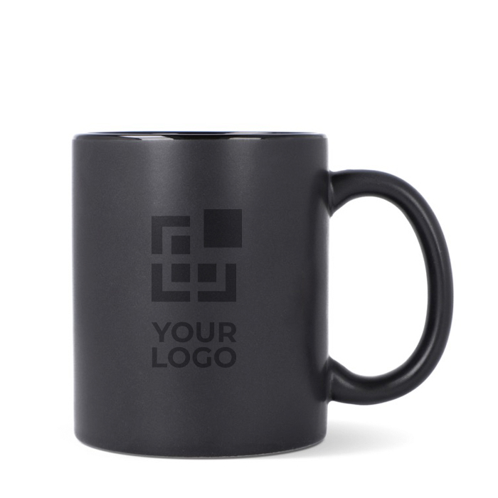 Tasse en céramique avec finition mate et contour brillant 350 ml