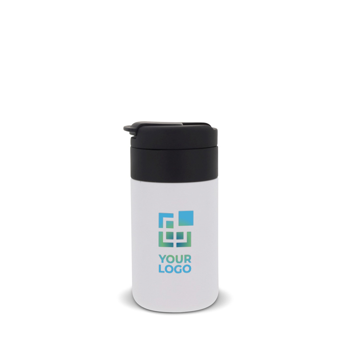 Gourde thermique à double paroi avec couvercle rabattable 250ml avec zone d'impression