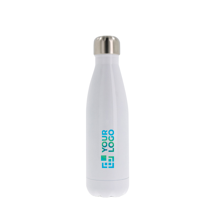 Gourde isotherme en acier inoxydable à double paroi en couleur 500 ml