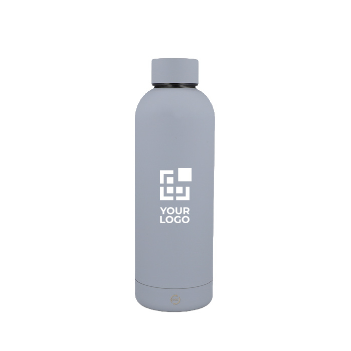 Gourde isotherme en inox recyclé avec fermeture anti-fuite 500 ml