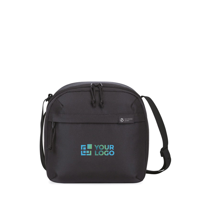 Sac isotherme portable en matériau recyclé capacité 9 canettes