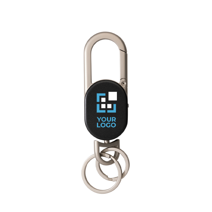 Porte-clés avec localisateur rechargeable compatible avec Find My