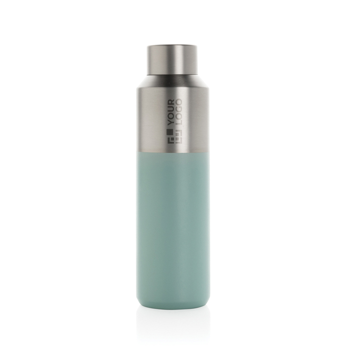 Gourde thermique en acier recyclé avec bouchon antifuite 600ml