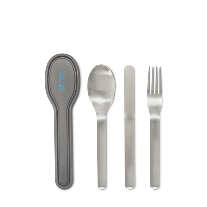 Élégant set de couverts en acier inoxydable Black+Blum