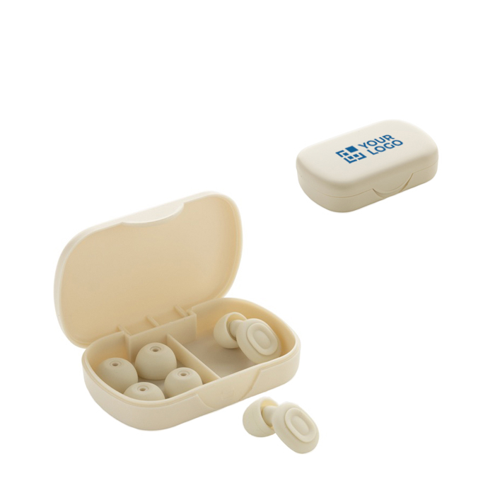 Bouchons d’oreilles en silicone recyclé avec réduction de bruit 36dB