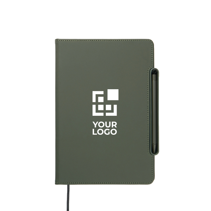 Carnet rechargeable A5 avec support pour téléphone, pages lignées