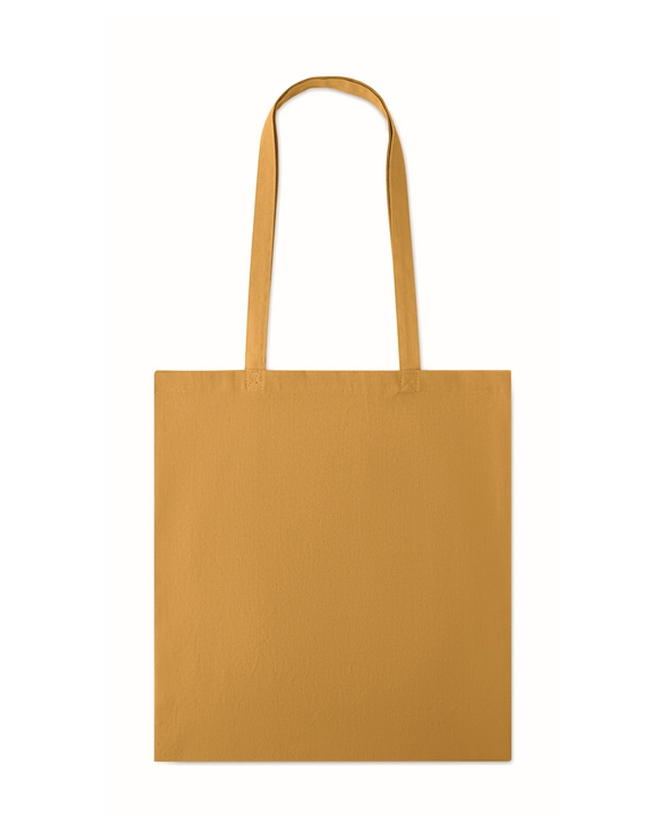 Sac en toile personnalisé pas cher et coloré vue avec zone d'impression