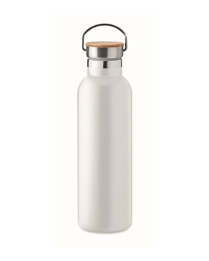 Bouteille isotherme personnalisée avec anse avec zone d'impression