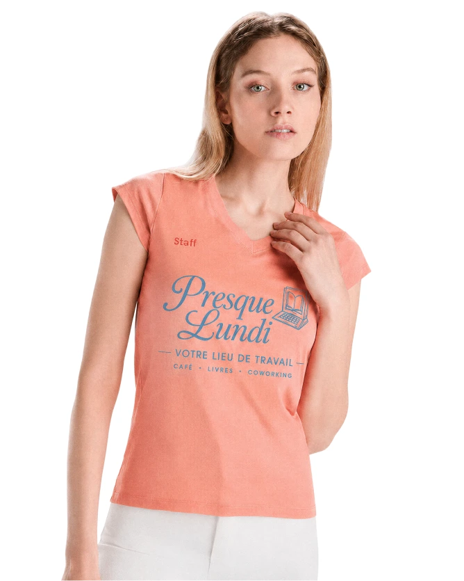 T-shirt 100% coton en tricot pour femme 155 g/m² Roly