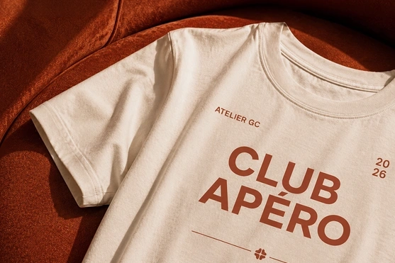 T-shirt promotionnel pour club ou association