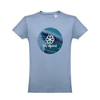 T-shirt personnalisé 100% coton avec zone d'impression