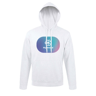 Sweats à capuche pour cadeau d'affaires avec zone d'impression