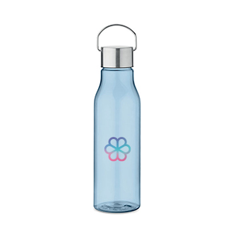 Bouteille anti-fuite en RPET recyclé aux couleurs vives 600ml