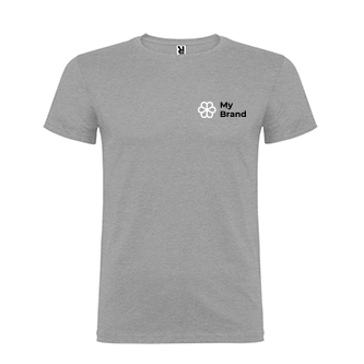 T-shirt promotionnel 100% coton en tricot pour enfants 155 g/m² Roly avec zone d'impression