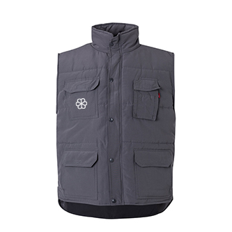 Gilet multi-poches matelassé en polyester 220 g/m² 