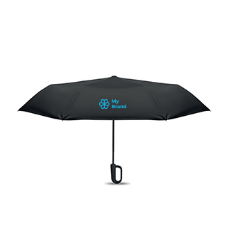 Parapluie pliable anti-vent avec ouverture/fermeture automatiques Ø99