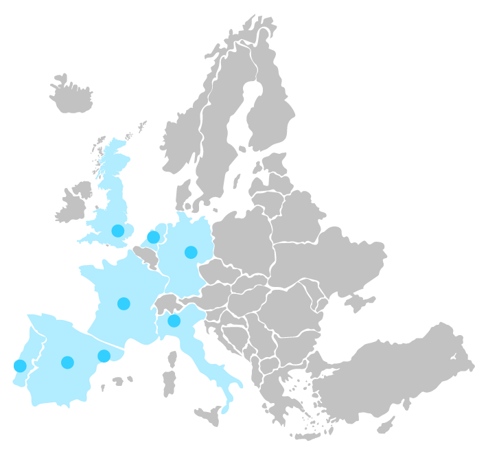 Carte de notre bureau