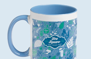 Mug personnalisé en couleur