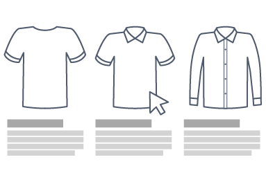 Sélection de t-shirts